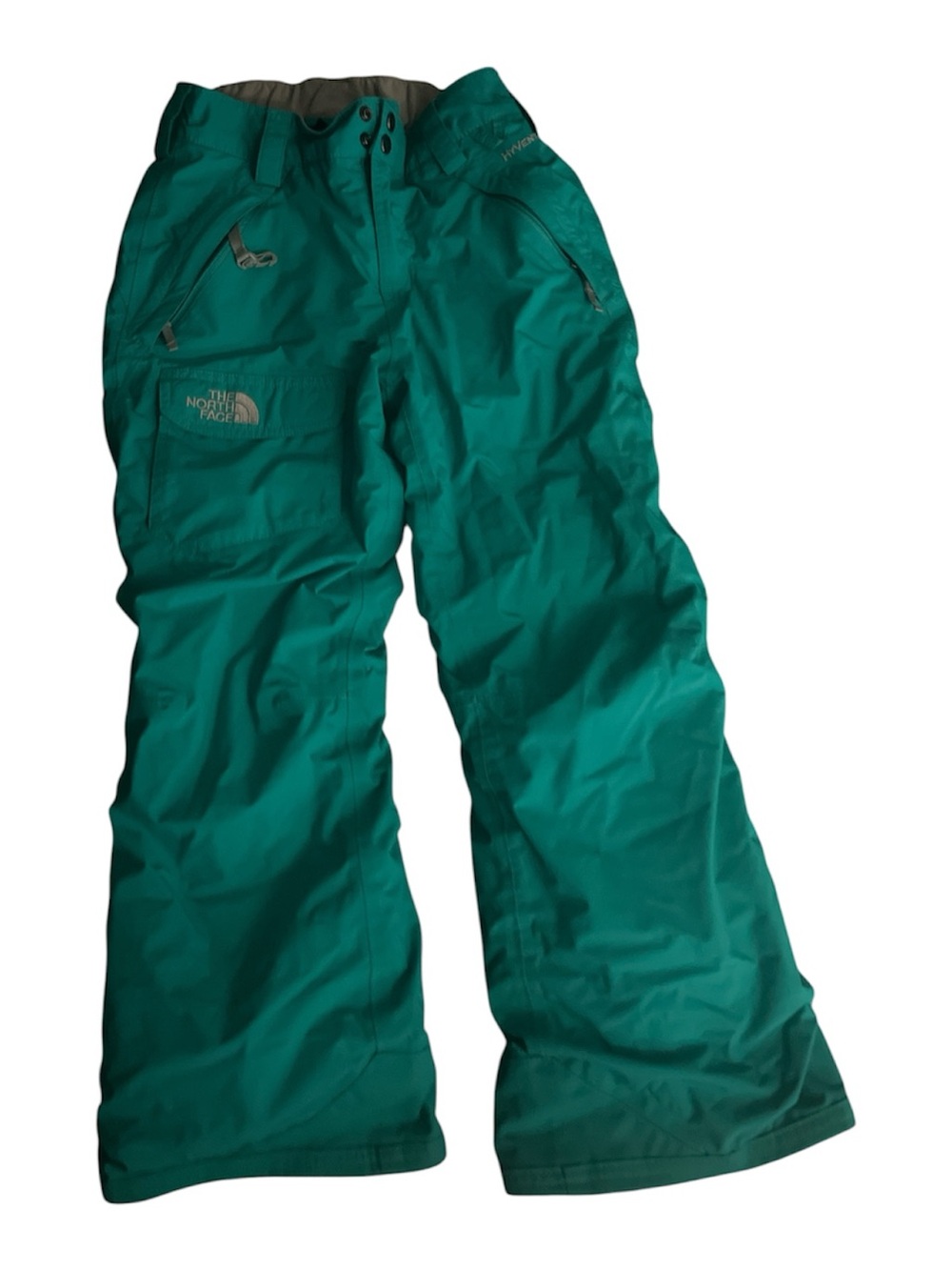 The North Face Kids Teal Snow Pants - Waterproof Ski Trousers